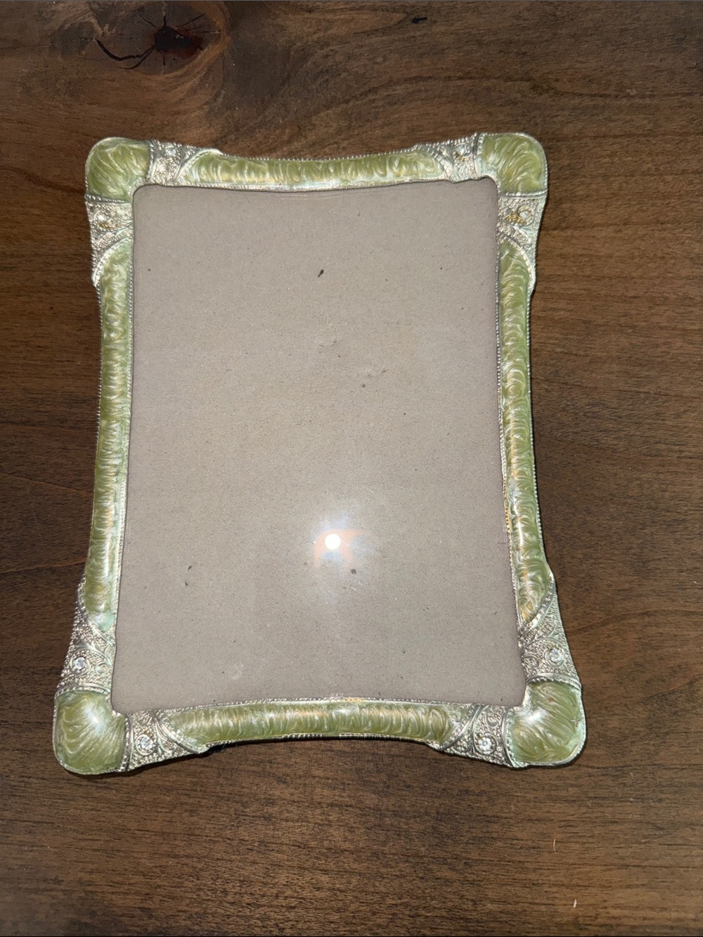 Ornate Green Decorative Picture Frame